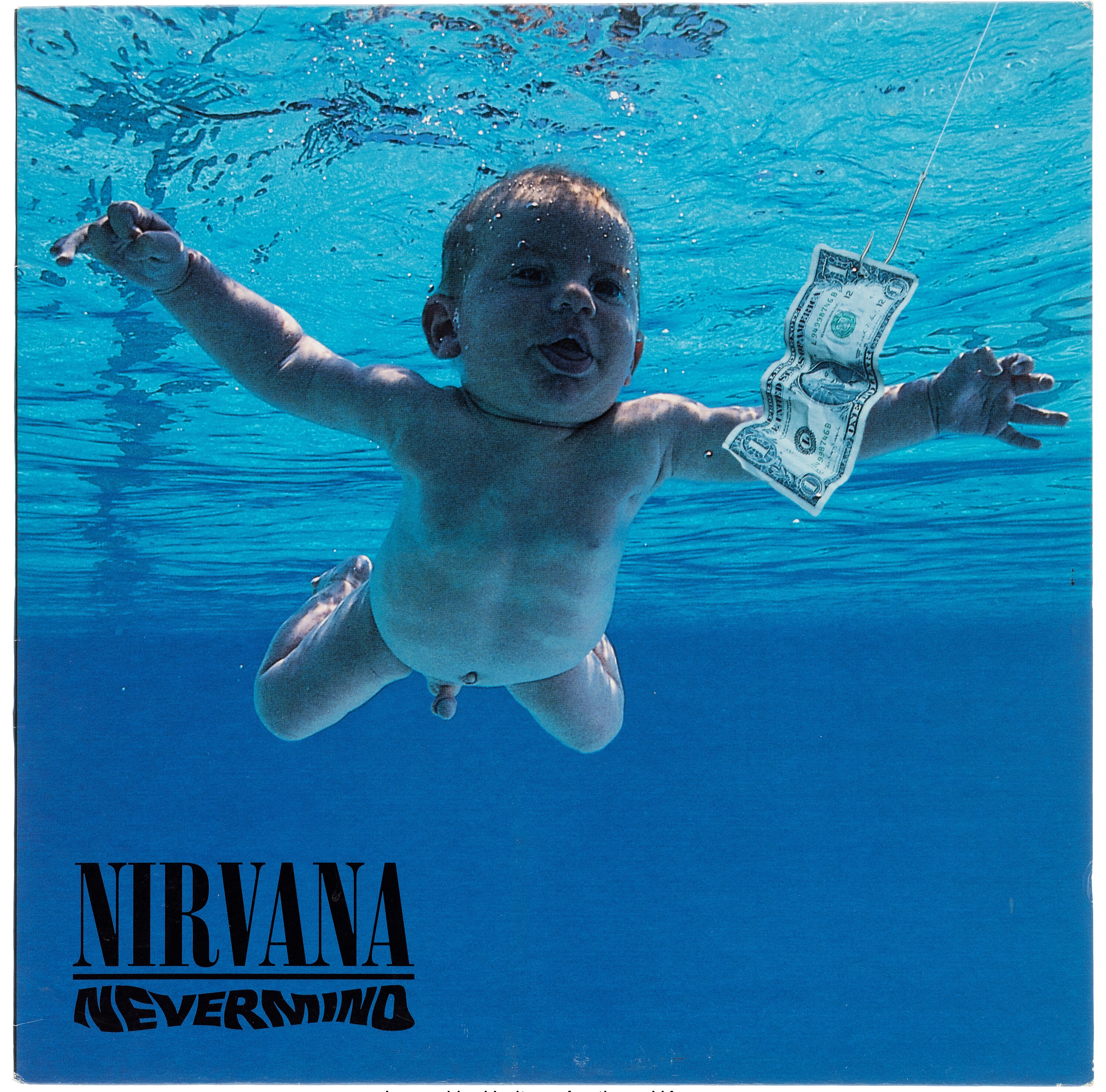 Nirvana Nevermind Vinyl Album Front Cover
